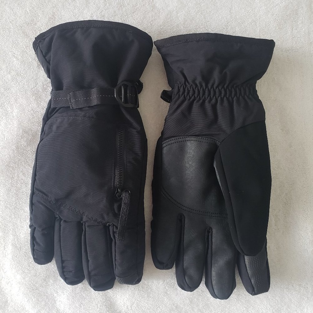 Men's Squall  Winter Gloves Fleece Lining in Black